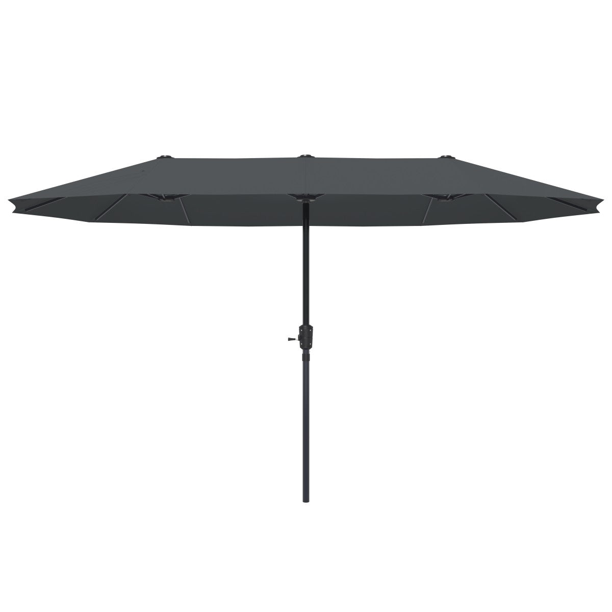 13 ft Double-Sided Patio Umbrella – Extra-Large Outdoor Shade Canopy
