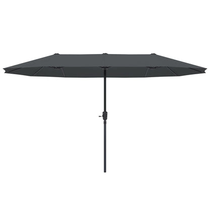 13 ft Double-Sided Patio Umbrella – Extra-Large Outdoor Shade Canopy