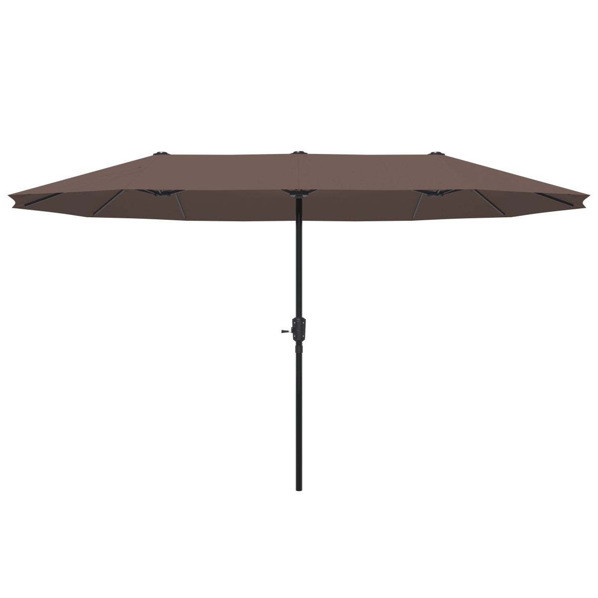 13 ft Double-Sided Patio Umbrella – Extra-Large Outdoor Shade Canopy