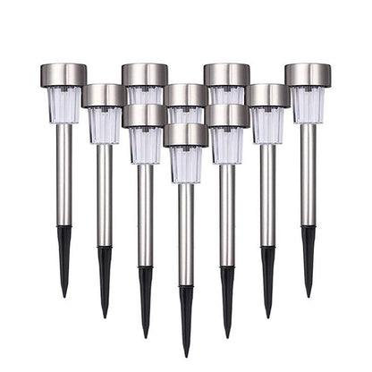 Garden Premium LED Solar Luxury Stainless Steel Lights For Yard Pathway
