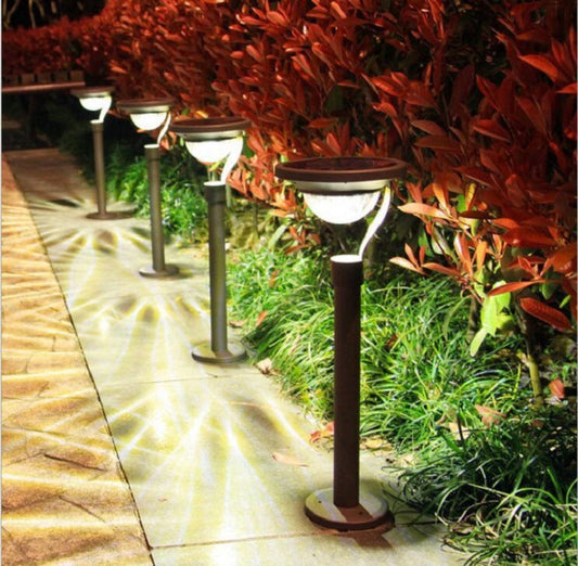 Solar Garden LED Light – Warm White | Waterproof Outdoor Landscape Lighting