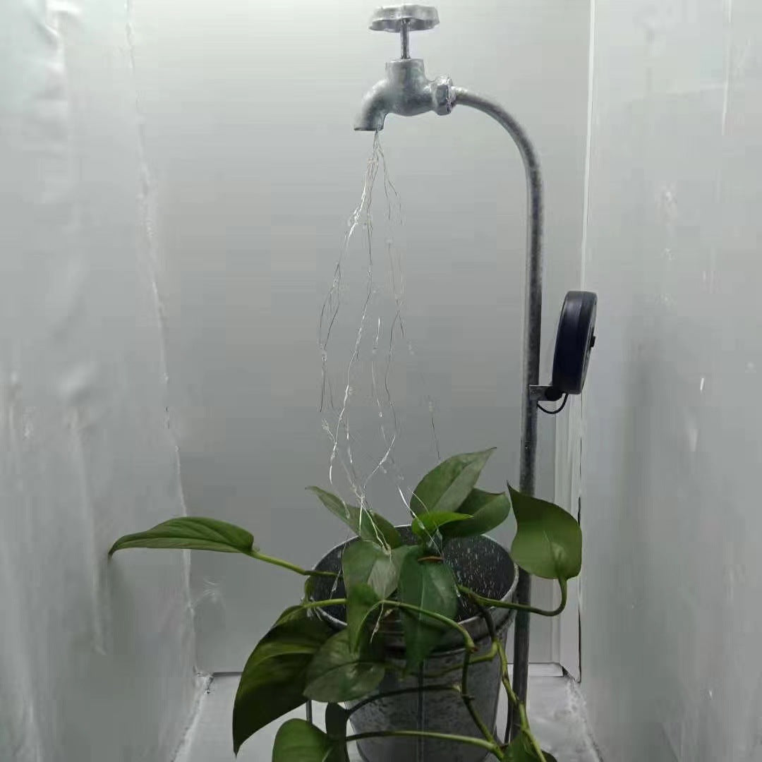 Solar Faucet Water Light – Cascading Fairy LED Garden Décor