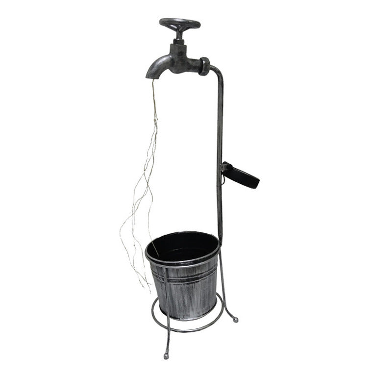 Solar Faucet Water Light – Cascading Fairy LED Garden Décor