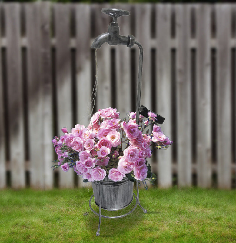 Solar Faucet Water Light – Cascading Fairy LED Garden Décor