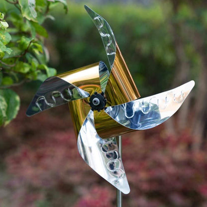 Outdoor Solar Ground Light Waterproof Windmill Lamp