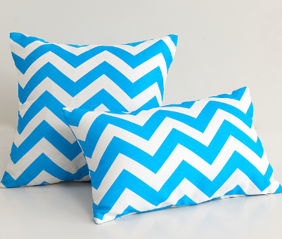 Stripes/Waving Outdoor Waterproof Pillow (With Insert) waterproof outdoor throw pillow, great for your outdoor furniture