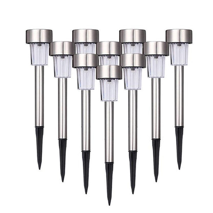 Garden Premium LED Solar Luxury Stainless Steel Lights For Yard Pathway