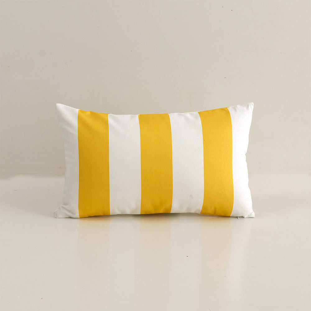 Stripes/Waving Outdoor Waterproof Pillow (With Insert) waterproof outdoor throw pillow, great for your outdoor furniture