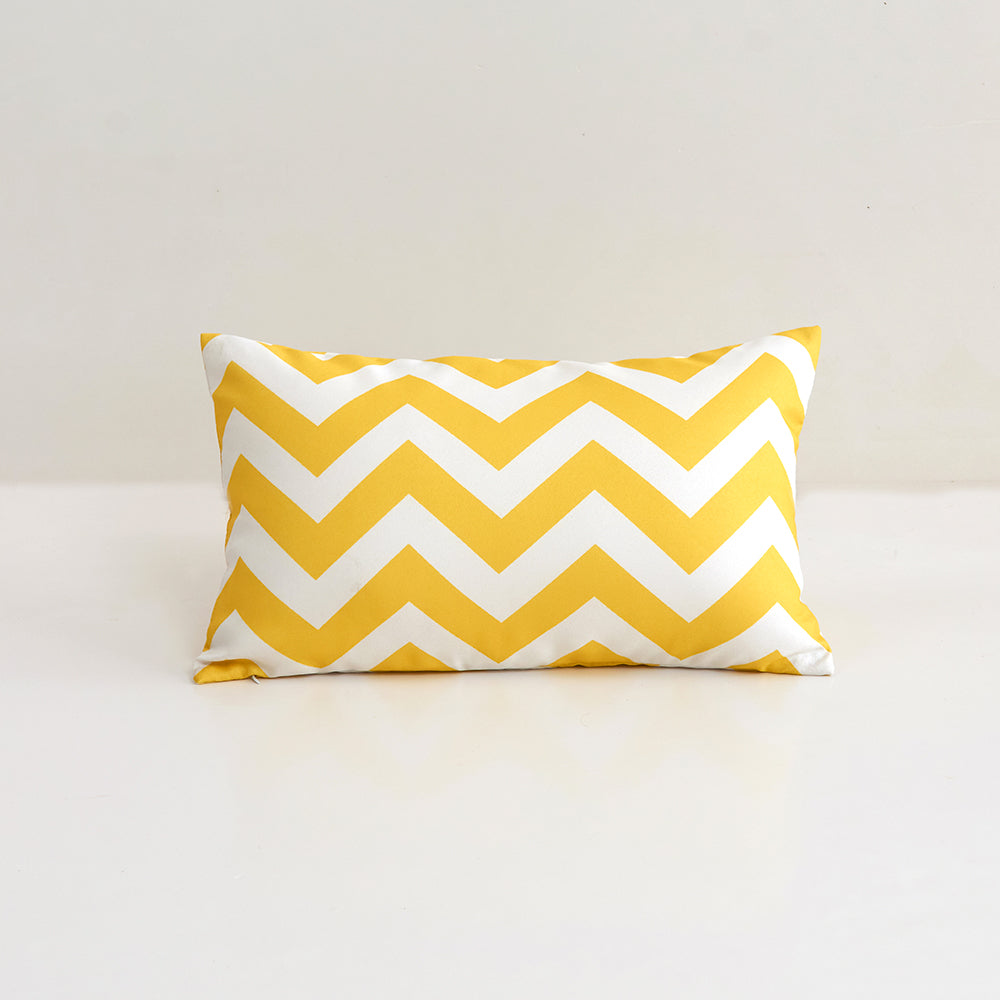 Stripes/Waving Outdoor Waterproof Pillow (With Insert) waterproof outdoor throw pillow, great for your outdoor furniture