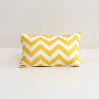 Stripes/Waving Outdoor Waterproof Pillow (With Insert) waterproof outdoor throw pillow, great for your outdoor furniture