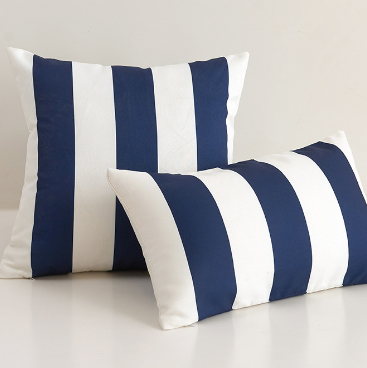 Stripes/Waving Outdoor Waterproof Pillow (With Insert) waterproof outdoor throw pillow, great for your outdoor furniture
