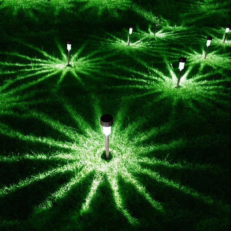 Garden Premium LED Solar Luxury Stainless Steel Lights For Yard Pathway