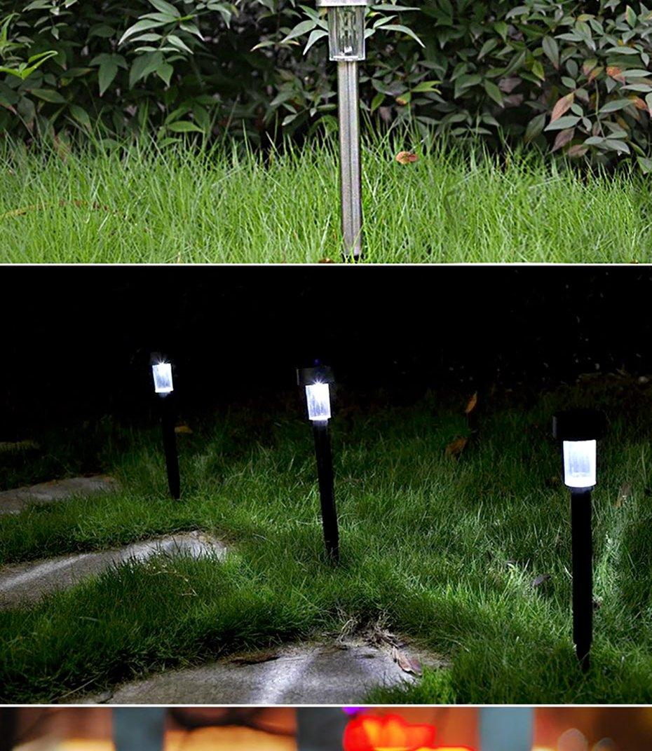 Garden Premium LED Solar Luxury Stainless Steel Lights For Yard Pathway