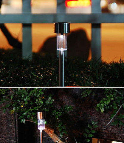 Garden Premium LED Solar Luxury Stainless Steel Lights For Yard Pathway