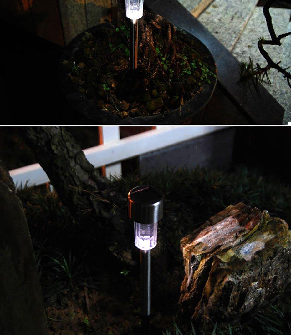 Garden Premium LED Solar Luxury Stainless Steel Lights For Yard Pathway