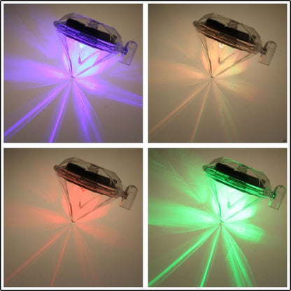 4-Pack Solar Garden Diamond LED Lights | Waterproof Landscape Path Lights | Alta's Garden