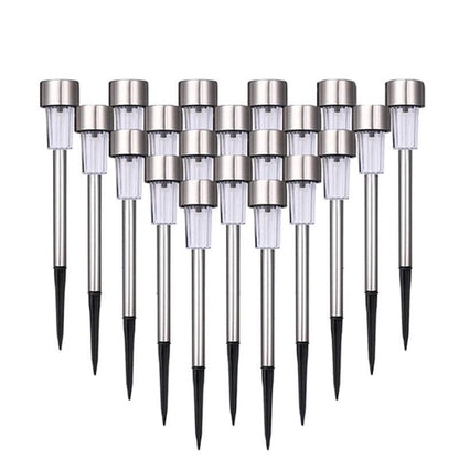 Garden Premium LED Solar Luxury Stainless Steel Lights For Yard Pathway