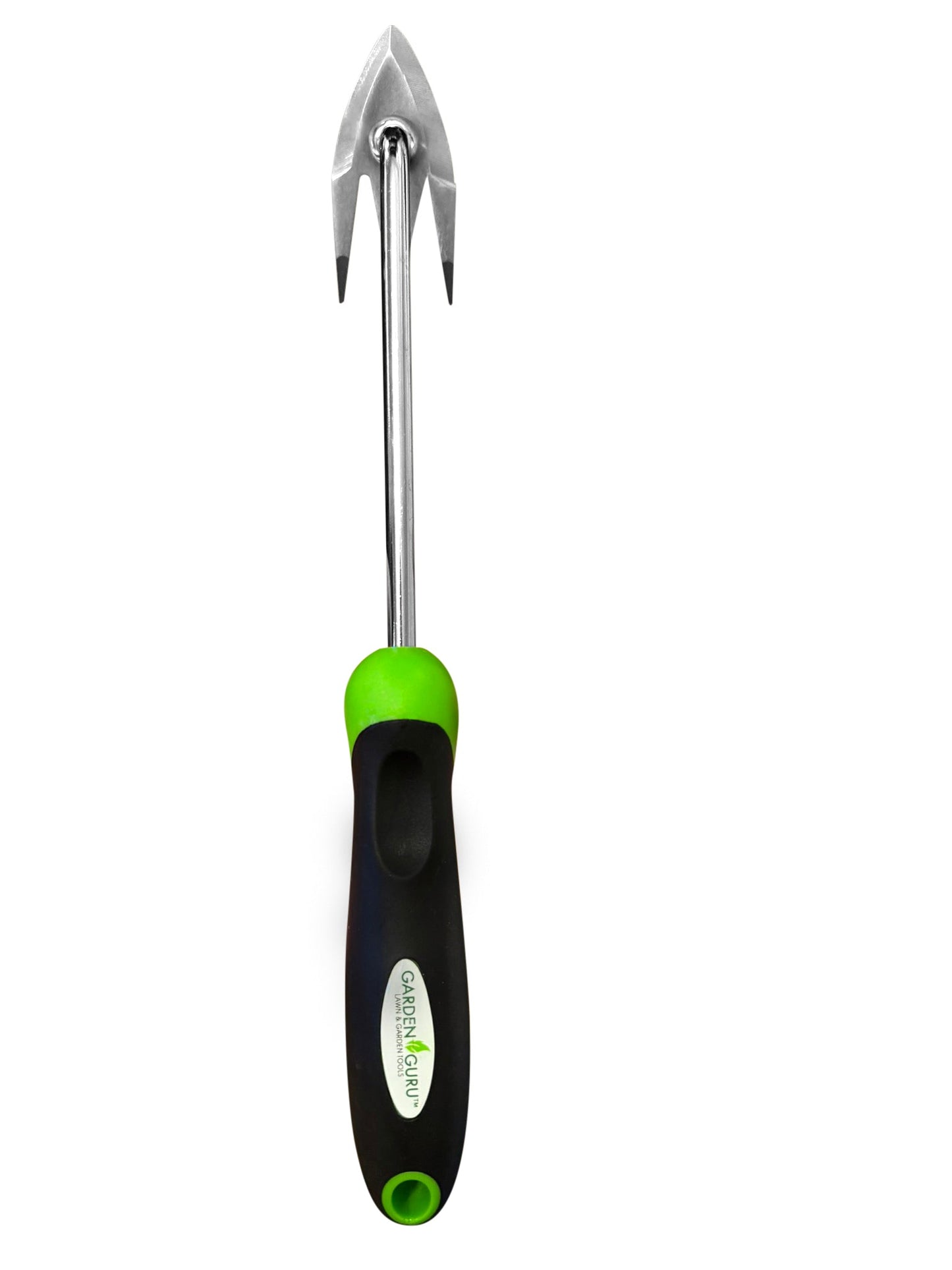 Garden Guru Root Weeder Tool – Stainless Steel Weed Puller with Ergonomic Handl
