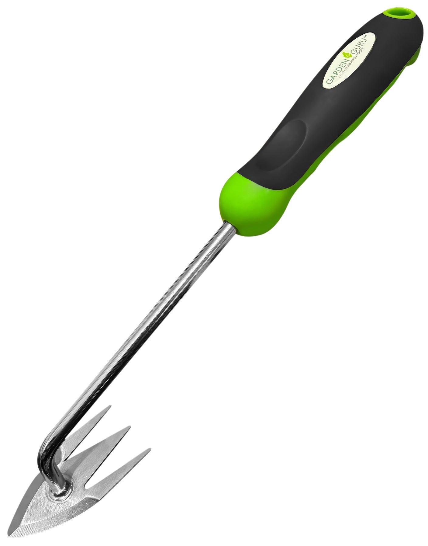 Garden Guru Root Weeder Tool – Stainless Steel Weed Puller with Ergonomic Handl