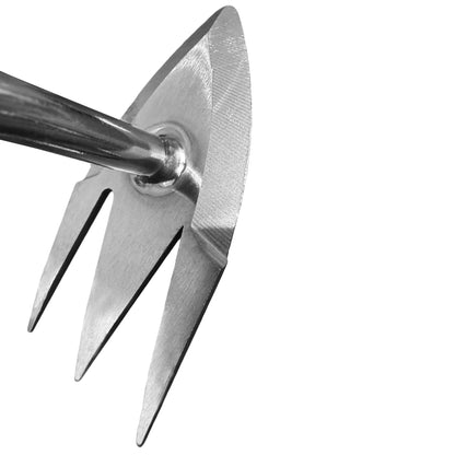 Garden Guru Root Weeder Tool – Stainless Steel Weed Puller with Ergonomic Handl