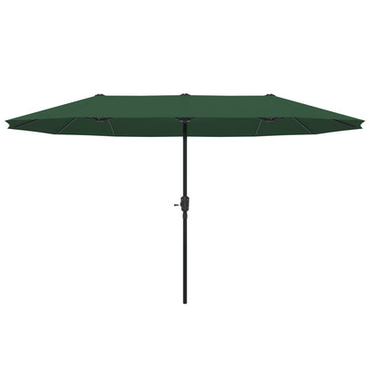 13 ft Double-Sided Patio Umbrella – Extra-Large Outdoor Shade Canopy