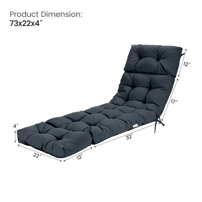 Premium Outdoor Lounge Chair Cushion – Comfortable, Durable & Weather-Ready