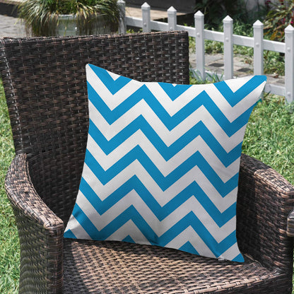Stripes/Waving Outdoor Waterproof Pillow (With Insert) waterproof outdoor throw pillow, great for your outdoor furniture