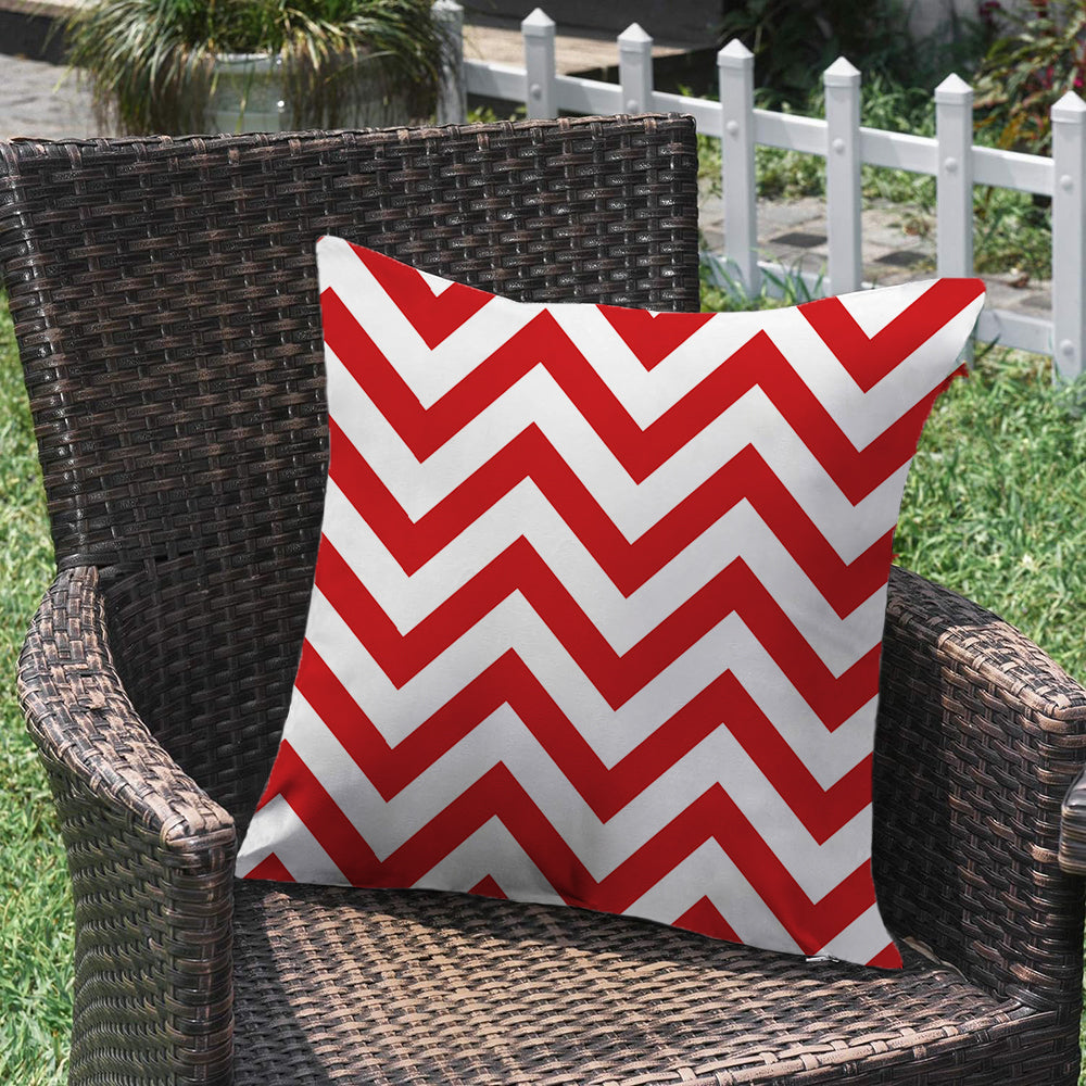 Stripes/Waving Outdoor Waterproof Pillow (With Insert) waterproof outdoor throw pillow, great for your outdoor furniture