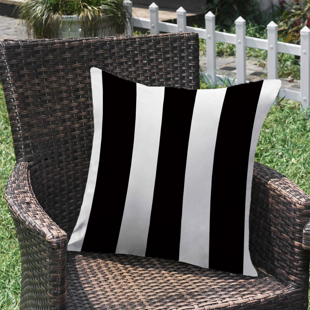 Stripes/Waving Outdoor Waterproof Pillow (With Insert) waterproof outdoor throw pillow, great for your outdoor furniture