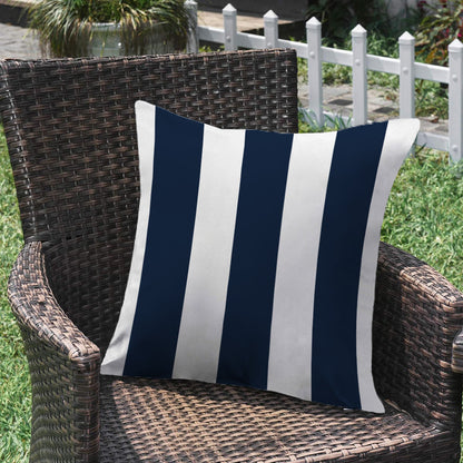 Stripes/Waving Outdoor Waterproof Pillow (With Insert) waterproof outdoor throw pillow, great for your outdoor furniture
