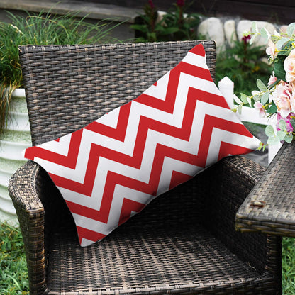 Stripes/Waving Outdoor Waterproof Pillow (With Insert) waterproof outdoor throw pillow, great for your outdoor furniture