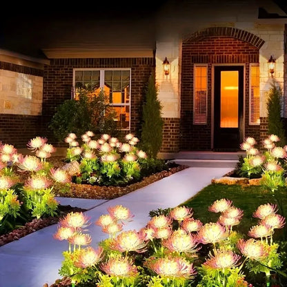 Outdoor Flower Solar Garden Lights