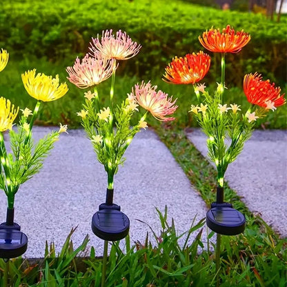 Outdoor Flower Solar Garden Lights