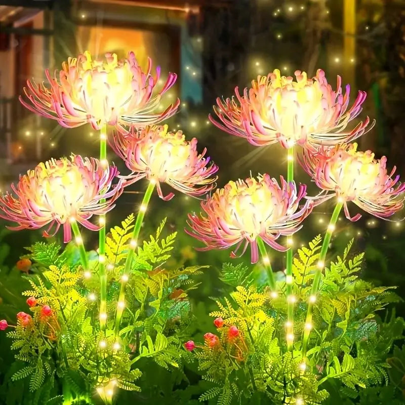 Outdoor Flower Solar Garden Lights