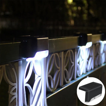 Outdoor Solar Deck Lights – Waterproof LED Fence & Step Lamps for Yard & Pathway