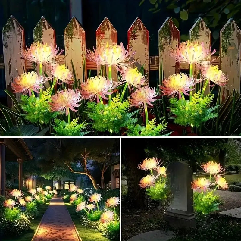 Outdoor Flower Solar Garden Lights