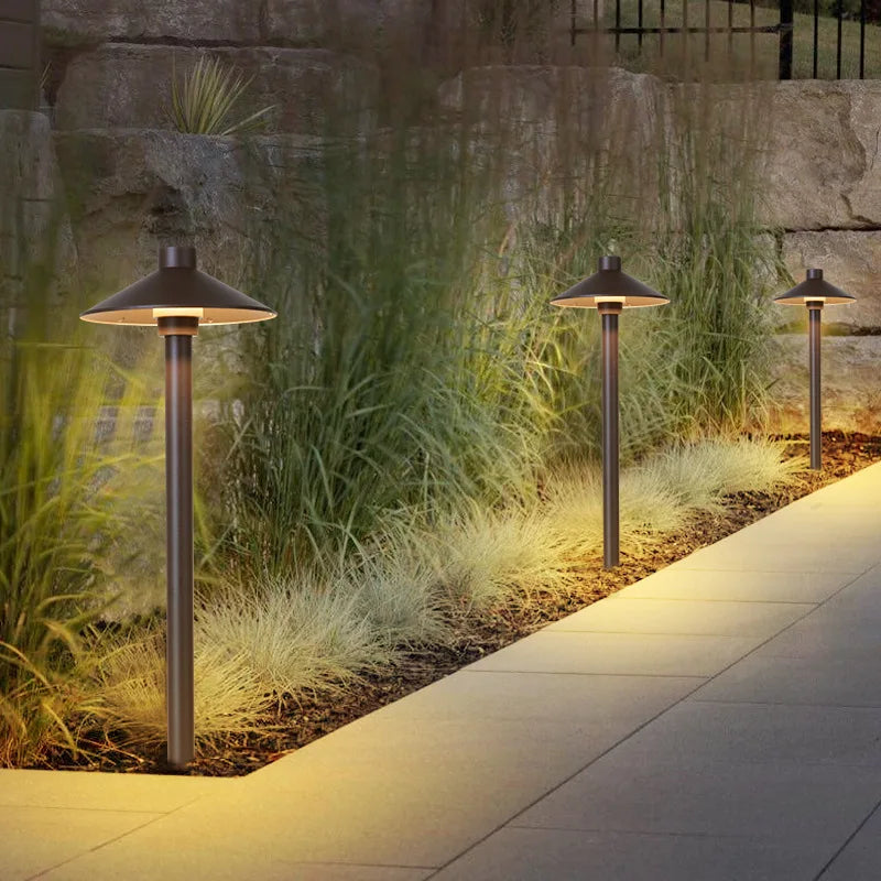 Outdoor Waterproof Aluminum Spot for Courtyard, Garden, Park, Pathway