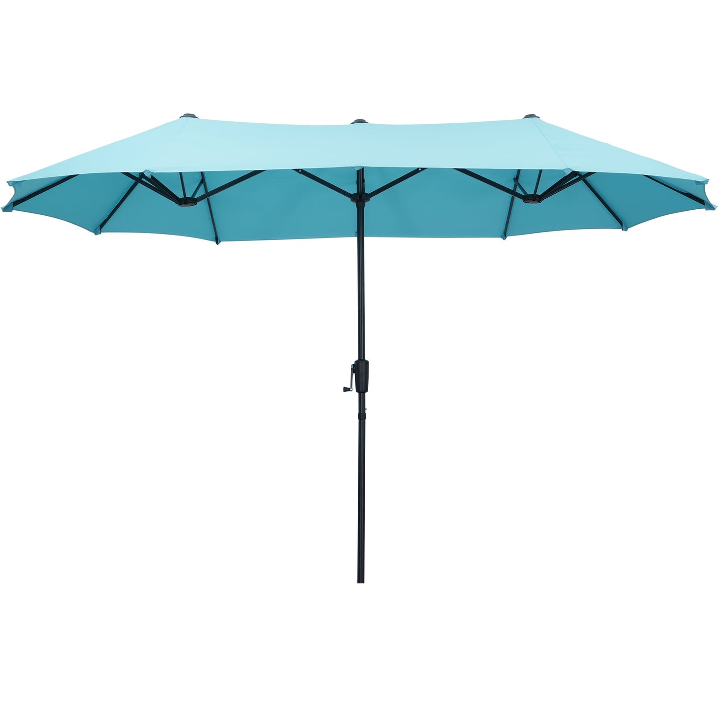 13 ft Double-Sided Patio Umbrella – Extra-Large Outdoor Shade Canopy