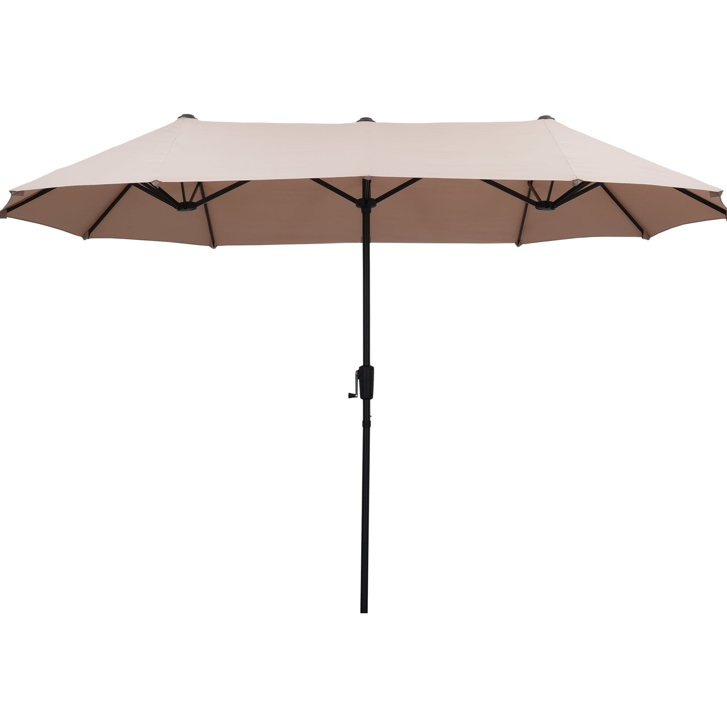 13 ft Double-Sided Patio Umbrella – Extra-Large Outdoor Shade Canopy