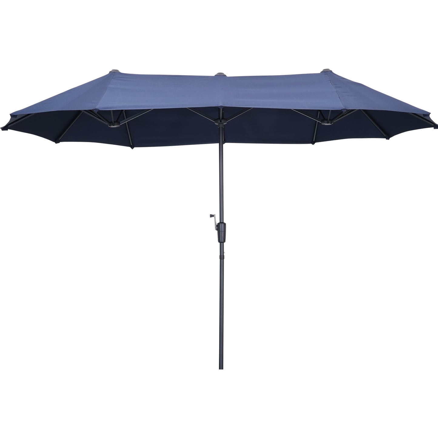 13 ft Double-Sided Patio Umbrella – Extra-Large Outdoor Shade Canopy