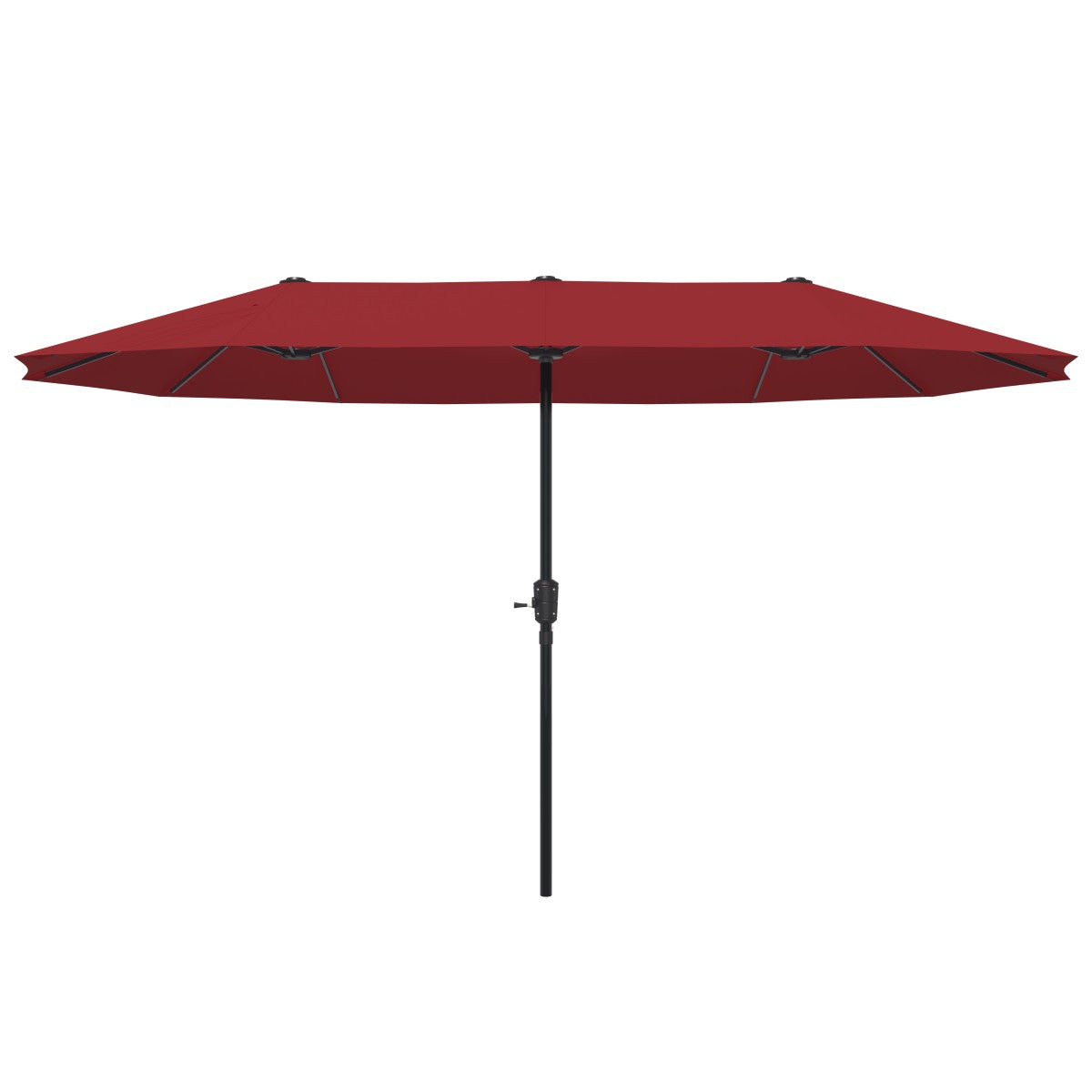 13 ft Double-Sided Patio Umbrella – Extra-Large Outdoor Shade Canopy