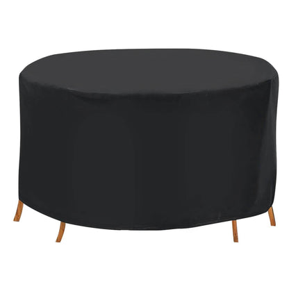 Circular Outdoor Table Cover – Waterproof, UV-Resistant Furniture Protector