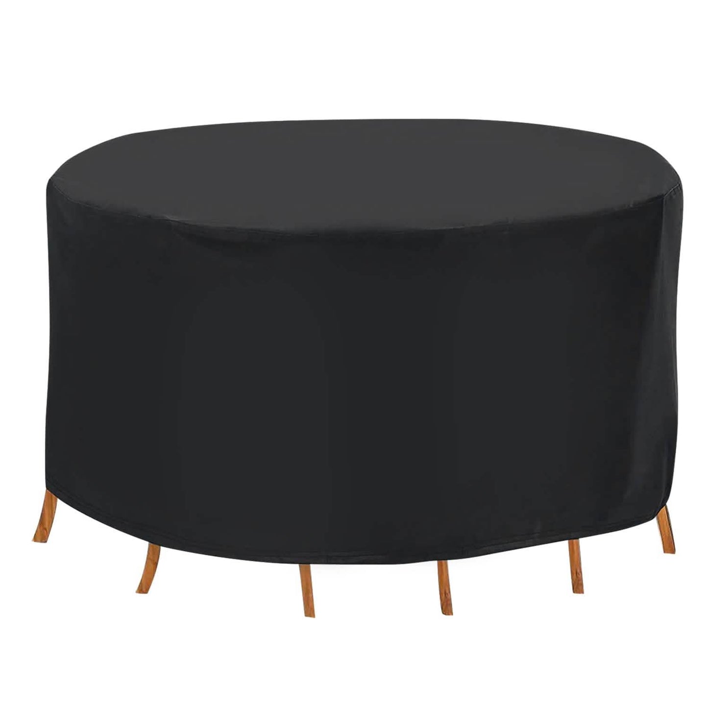 Circular Outdoor Table Cover – Waterproof, UV-Resistant Furniture Protector
