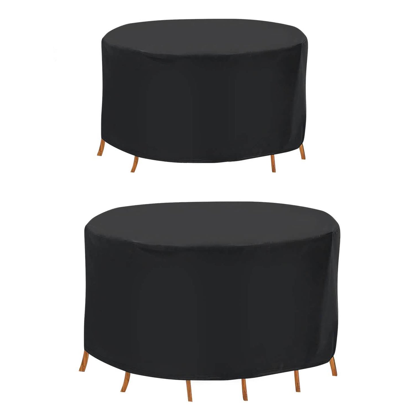 Circular Outdoor Table Cover – Waterproof, UV-Resistant Furniture Protector
