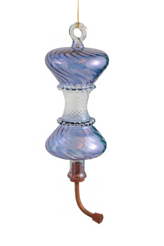 Handcrafted Egyptian Glass Hummingbird Feeder – Mouth-Blown Pyrex Glass