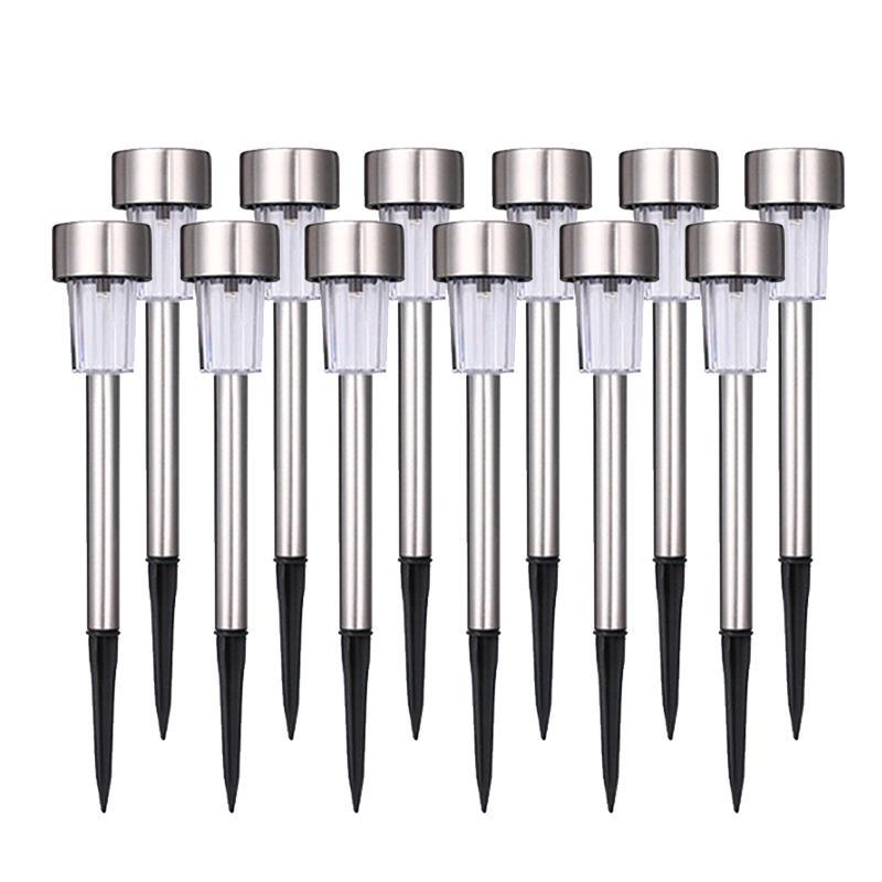 Garden Premium LED Solar Luxury Stainless Steel Lights For Yard Pathway