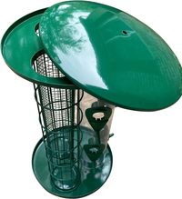 Garden Guru 3-in-1 Outdoor Tube Bird Feeder – Durable, Weatherproof & Chew-Resistant