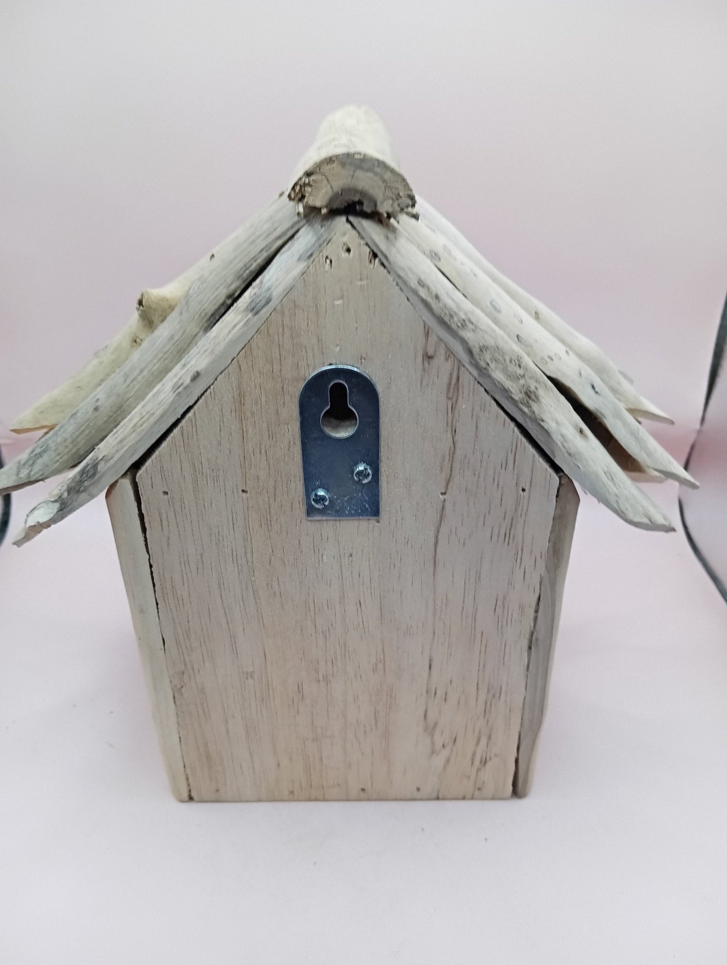 Handcrafted Driftwood Birdhouse –  Coastal Rustic Decor