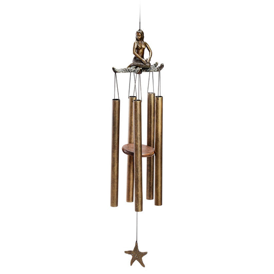 Mermaid and Starfish Wind Bell