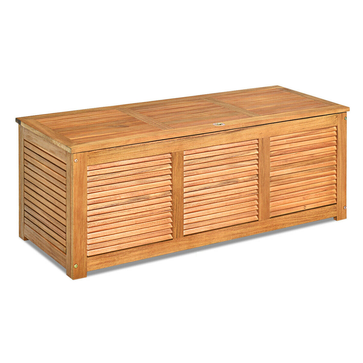 Acacia Wood Outdoor Storage Bench Box – Durable, Stylish & Multi-Functional